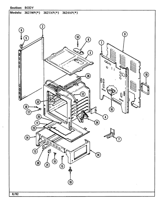 Diagram for 3624XPA