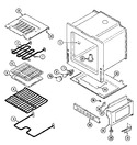 Diagram for 05 - Oven/base