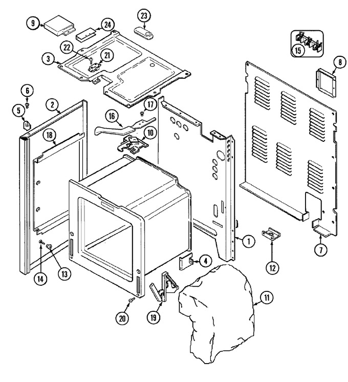 Diagram for ME3842XRA