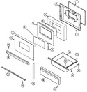 Diagram for 03 - Door/drawer (3862vvd)