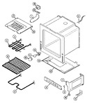 Diagram for 04 - Oven/base