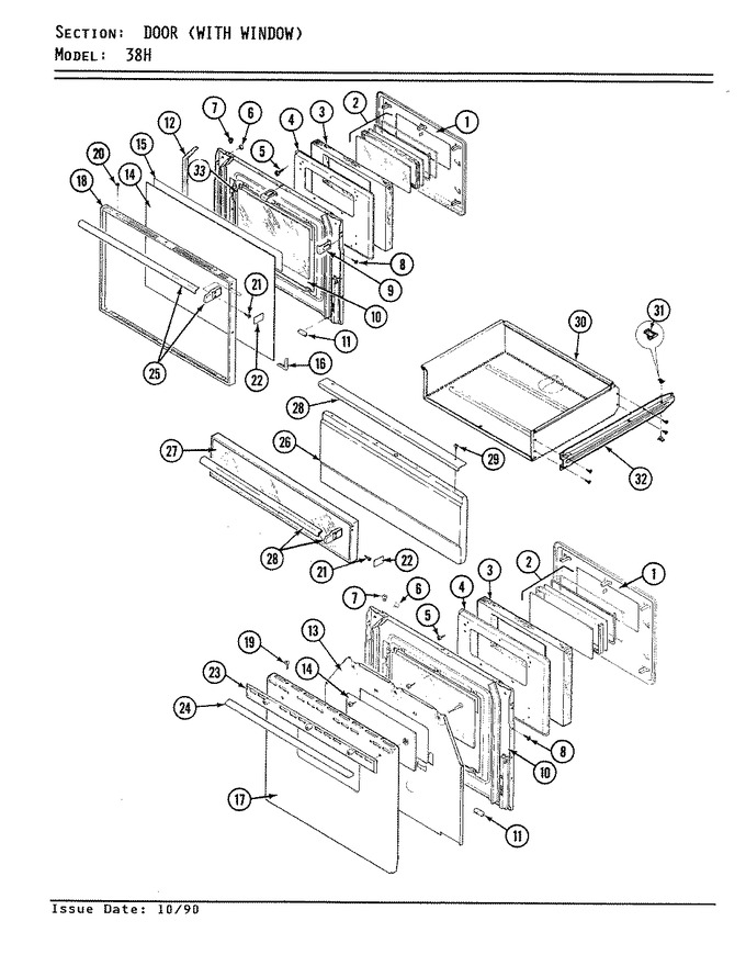 Diagram for 38HA-3TXW-ON