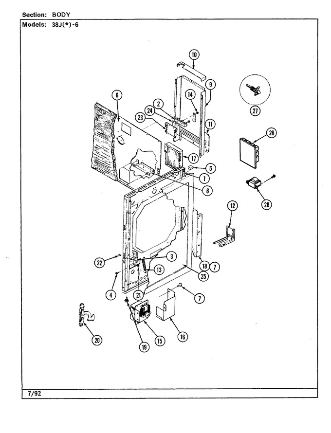 Diagram for 38JK-6AXW