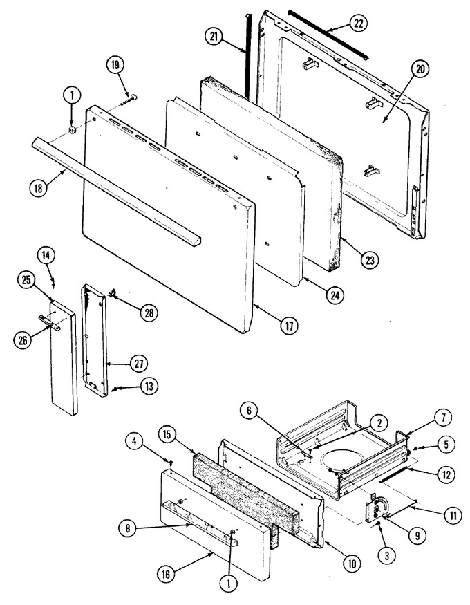 Diagram for 4100PRW-K