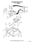 Diagram for 05 - Machine Base Parts