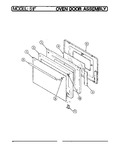 Diagram for 04 - Oven Door Assembly