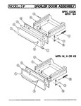 Diagram for 01 - Broiler Drawer