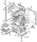 Diagram for 01 - Body/oven