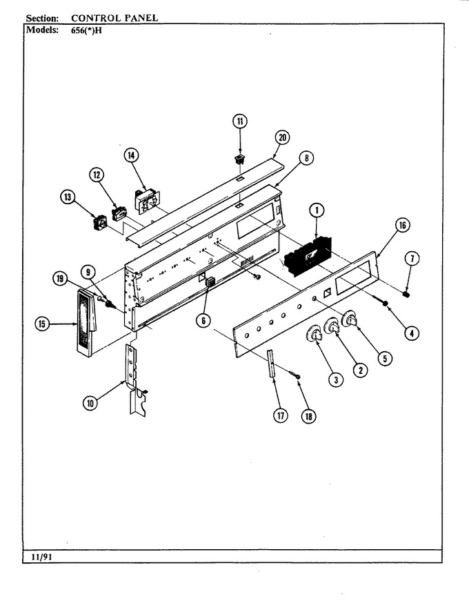 Diagram for 651WH