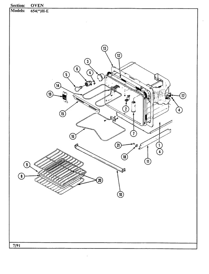 Diagram for 654AH-ELVW