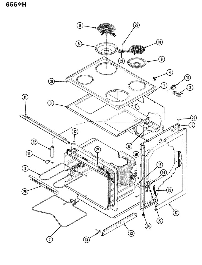 Diagram for 655WH-CVW