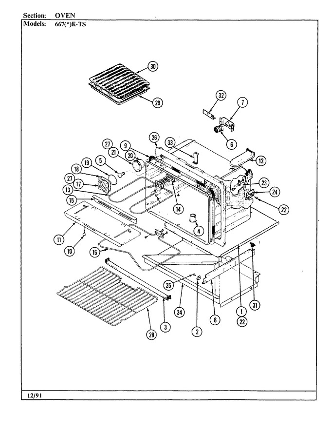 Diagram for 667AK-TSAW