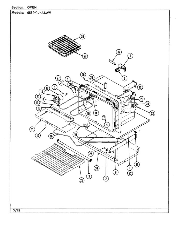 Diagram for 668AJ-ASAW