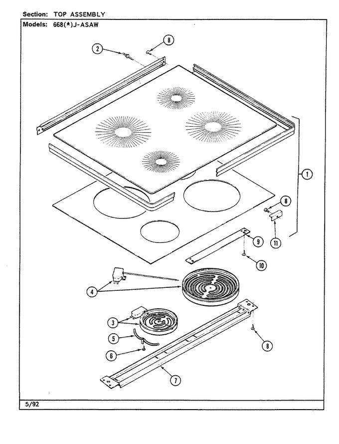 Diagram for 668WJ-ASAW