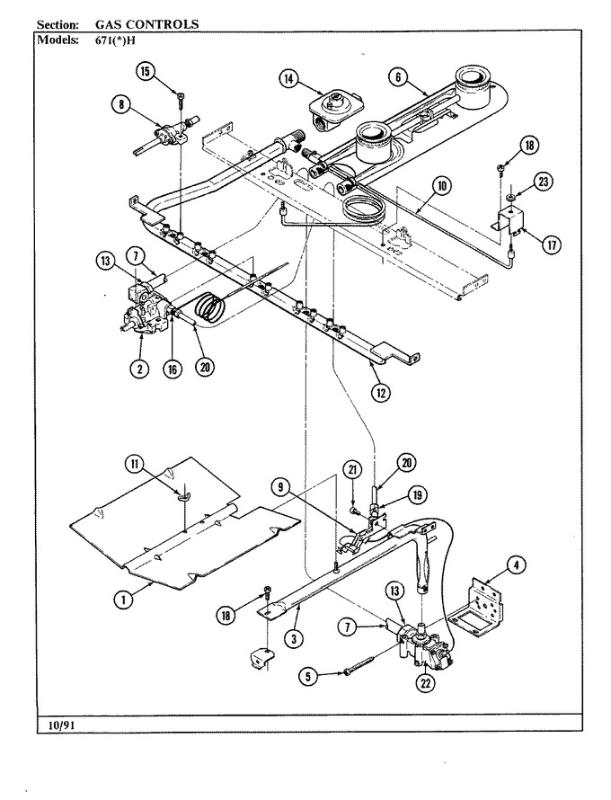 Diagram for 671WH-K