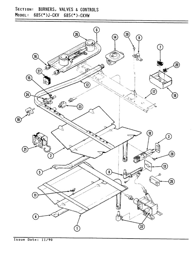 Diagram for 685AJ-CKV