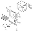 Diagram for 08 - Oven (upper)