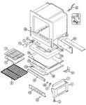 Diagram for 04 - Oven/base