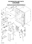 Diagram for 02 - Refrigerator Liner Parts