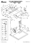 Diagram for 01 - Top And Console Parts