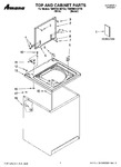 Diagram for 01 - Top And Cabinet Parts