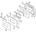 Diagram for 03 - Door (9612xux)