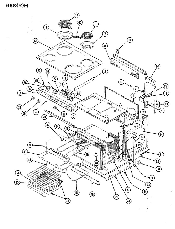 Diagram for 958WH-CZW