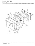 Diagram for 06 - Door-lower (ser. 17)