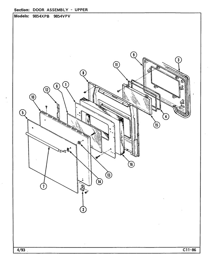 Diagram for C9854VPV