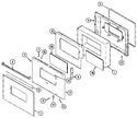 Diagram for 03 - Door (ser. Pre. 15)