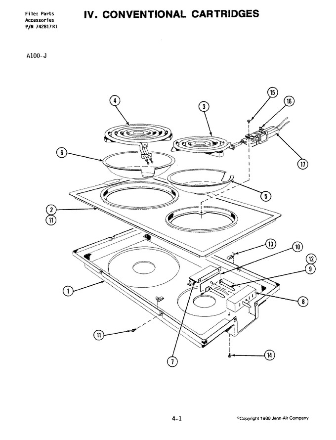 Diagram for A100W