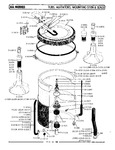 Diagram for 07 - Tub, Agitator, Mounting Stem & Seal