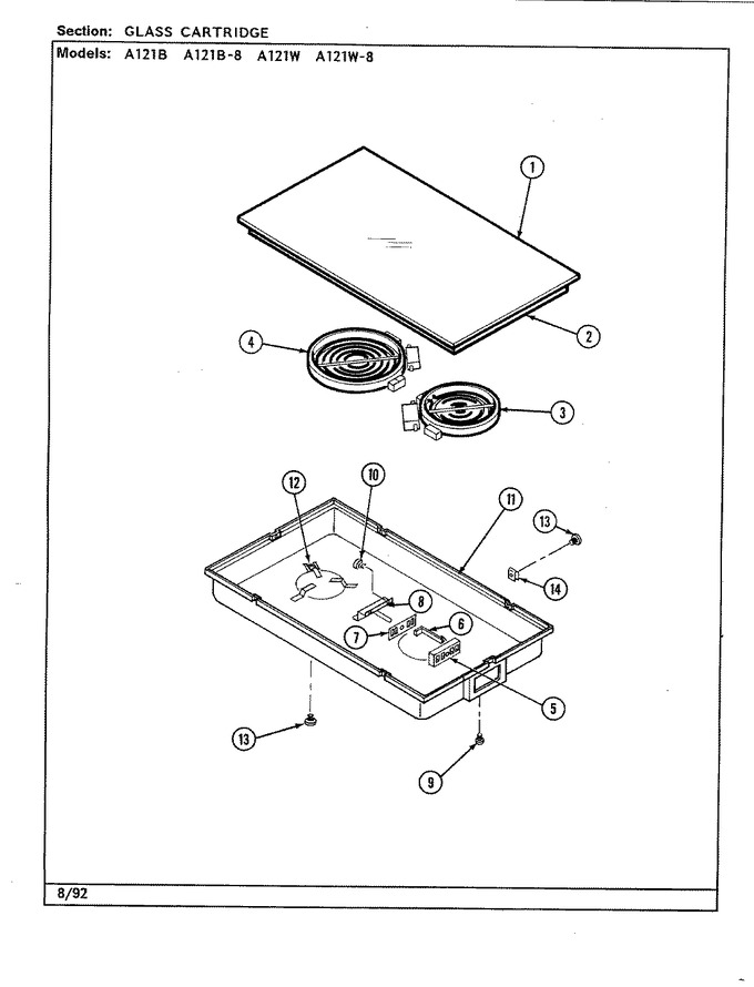 Diagram for A121B