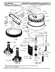Diagram for 03 - Tub, Agitator, Mounting Stem & Seal