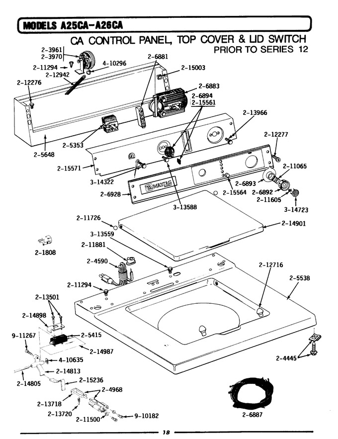 Diagram for A25CAE