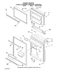 Diagram for 02 - Door Parts