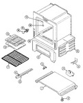 Diagram for 04 - Oven/base