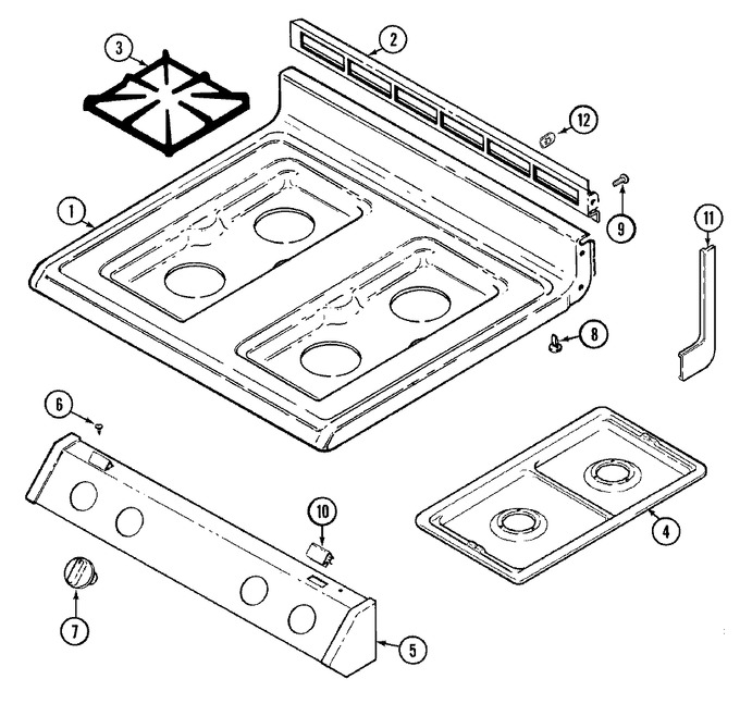 Diagram for CG3438SRA