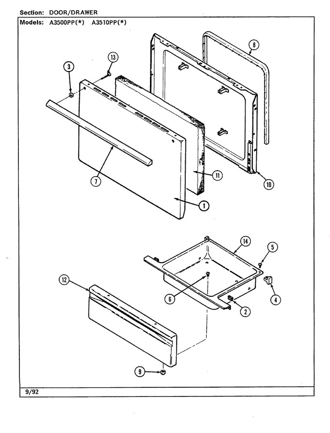 Diagram for A3500PPA