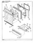 Diagram for 03 - Door/drawer (a3832sr)