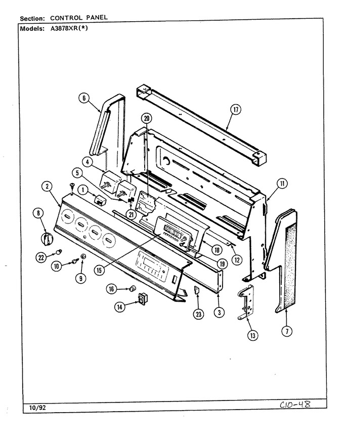 Diagram for H3878XRW