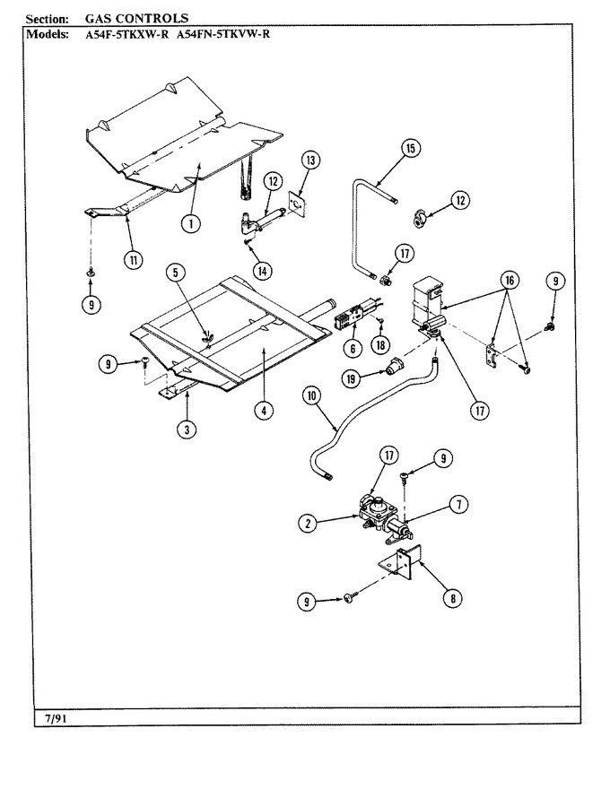 Diagram for A54F-5TKXW-R