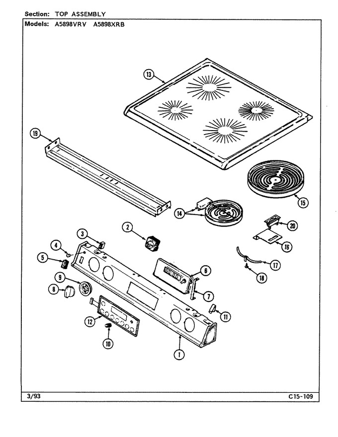 Diagram for A5898XRB