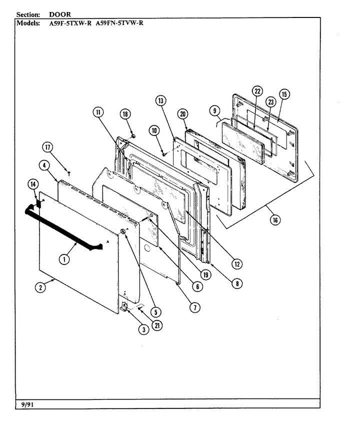 Diagram for A59F-5TXW-R