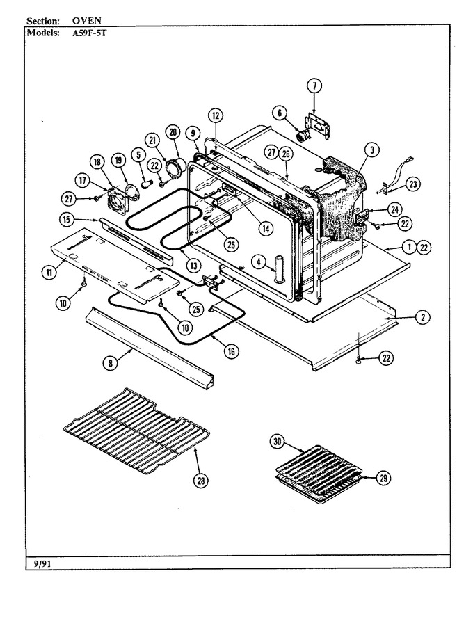 Diagram for A59F-5TXW-R