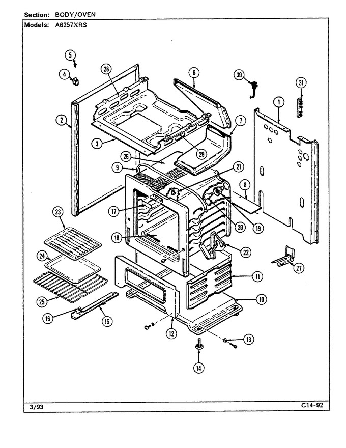 Diagram for A6257XRS