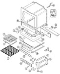 Diagram for 05 - Oven/base