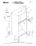 Diagram for 01 - Cabinet Parts