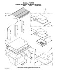 Diagram for 03 - Shelf Parts