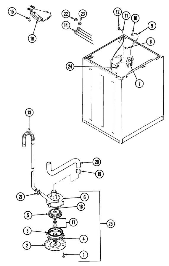 Diagram for HWA2000GW